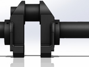 crank shaft 3D प्रिंट मॉडल