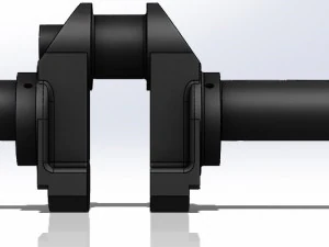 crank shaft 3D Print Model