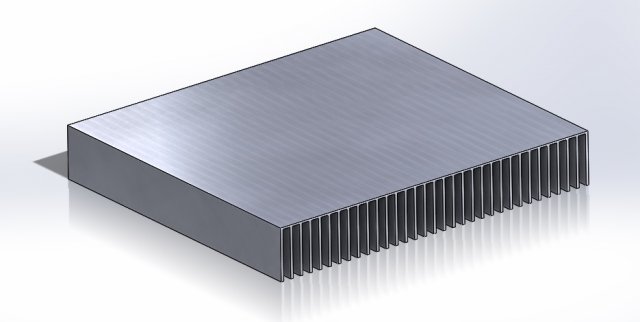 heat sink 3D-Druckmodell .c4d .max .obj .3ds .fbx .stl .blend 