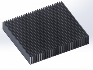 heat sink 3D-Druckmodell