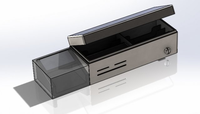 cash counter Modello di stampa 3D .c4d .max .obj .3ds .fbx .stl .blend 