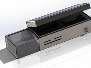cash counter 3D-printmodel