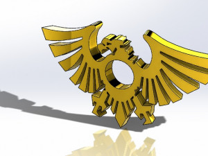 eagle pendant 3D प्रिंट मॉडल