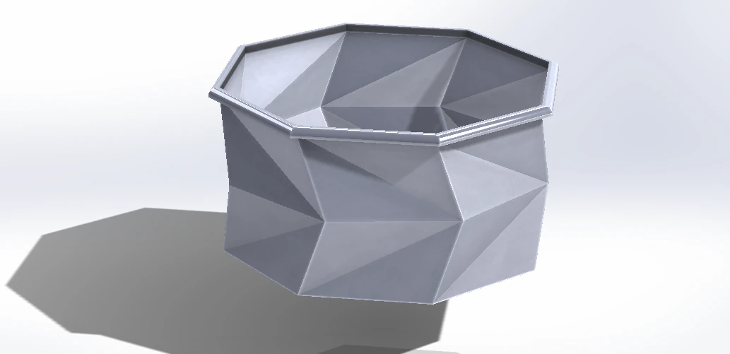 origami 3D Print Model .c4d .max .obj .3ds .fbx .stl .blend