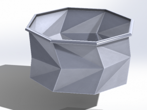 origami 3D प्रिंट मॉडल