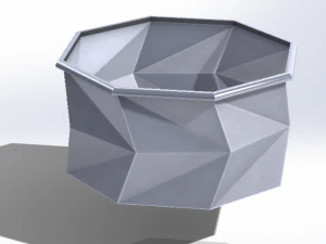 origami 3D Print Model