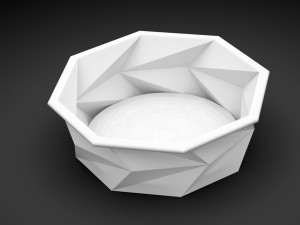 origami Modelo de impresión 3D