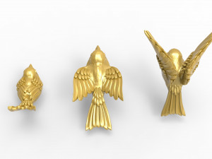 birds 3D Baskı Modeli