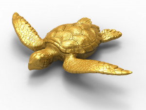turtle 3D प्रिंट मॉडल