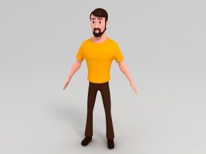 man character 3D Model