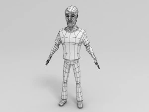 man character 3D Model