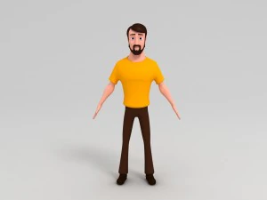 man character 3D Model