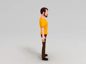 man character 3D Model