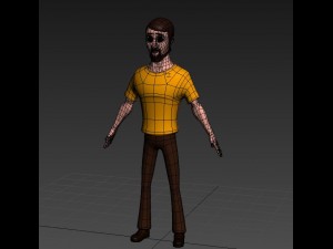 man character 3Dモデル