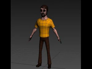 man character 3D Model