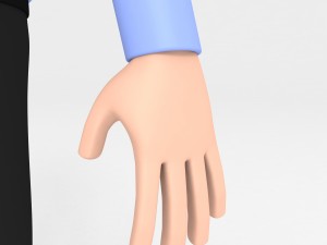 office man character 3D मॉडल