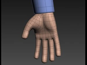 office man character 3D Model