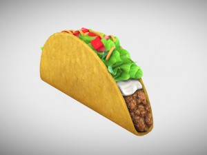 taco 3D Модель