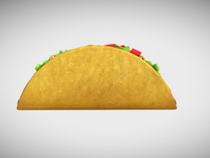 taco 3D Model