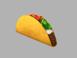 taco 3D Model