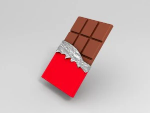 cartoon food pack 3D Model