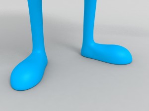 rigged ball man Modèle 3D