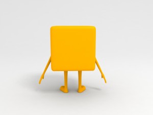 rigged box man 3D Model