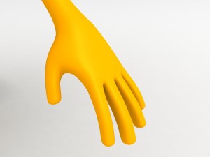 rigged box man 3D Model
