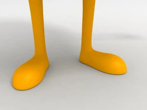 uomo della scatola truccato Modello 3D