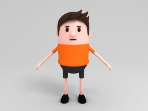 family character pack 3D Модель
