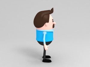 family character pack 3D Модель
