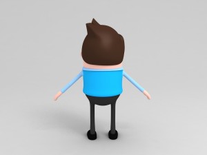 family character pack 3D Модель