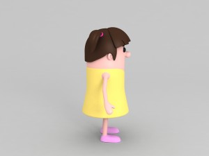 family character pack 3D Модель