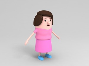 family character pack 3D Модель