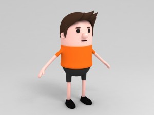 family character pack 3D Модель