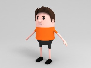family character pack 3D Модель