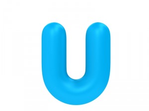 cartoon font Modello 3D