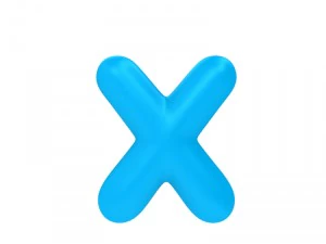 만화 글꼴 3D 모델