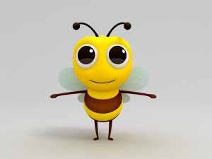 bee Model 3D
