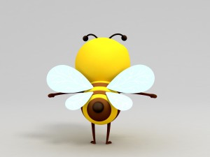 bee Model 3D