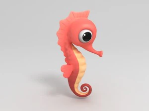 seahorse 3D Model