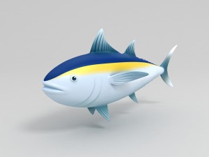 tuna 3D Model