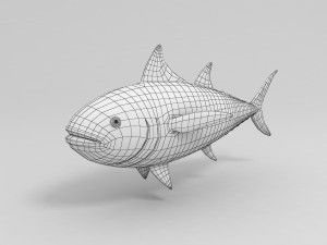 tuna Modelo 3D