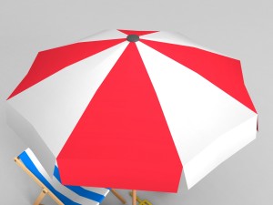 beach props pack 3D 모델