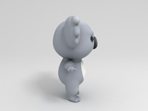 koala Modelo 3D