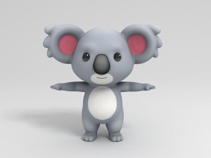 koala Modelo 3D
