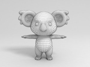 koala Modelo 3D