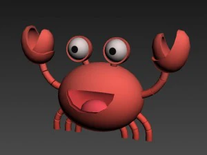 crab 3D Model