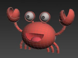 crab 3D Model