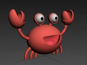 crab 3D Model